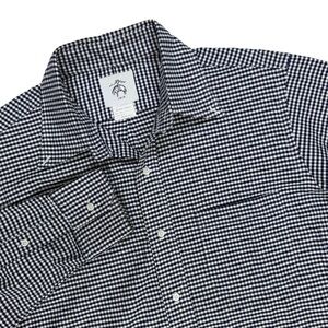 Brooks Brothers Black Fleece Shirt Men Large Gingham Check Thom Browne Button Up